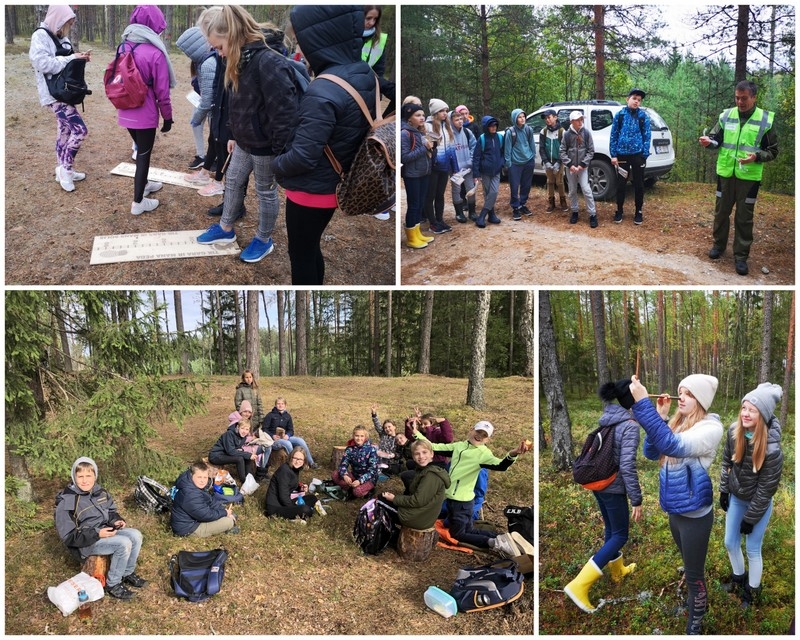 Ogres sākumskolas skolēni piedalās ekspedīcijā “Mežs Latvijai”