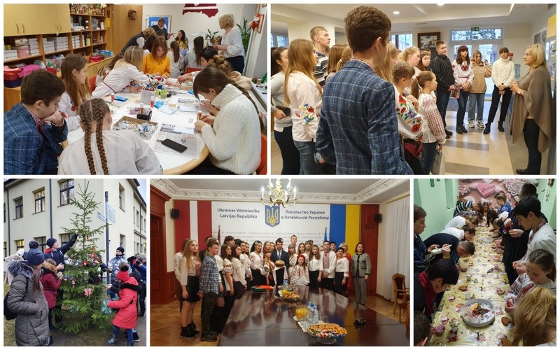 Ogrē viesojās bērni un jaunieši no Ukrainas