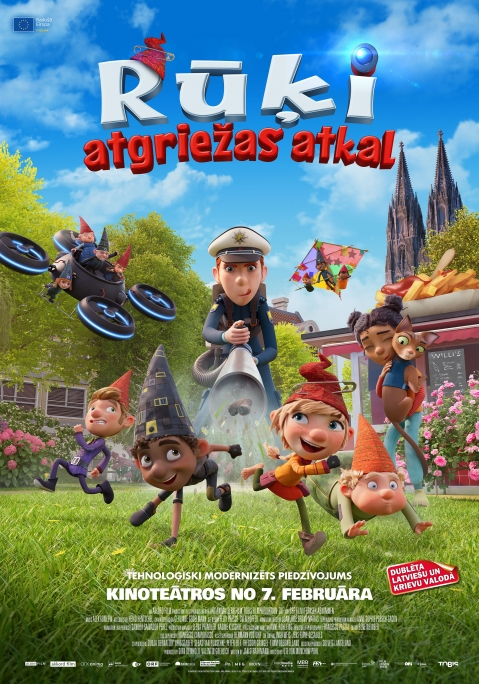 Animācijas filma Rūķi atgriežas atkal Ogres novada kultūras centrā 16.februārī pl. 11.00