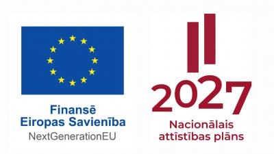 Eiropas savienības un NAP 2027 kopējs logo