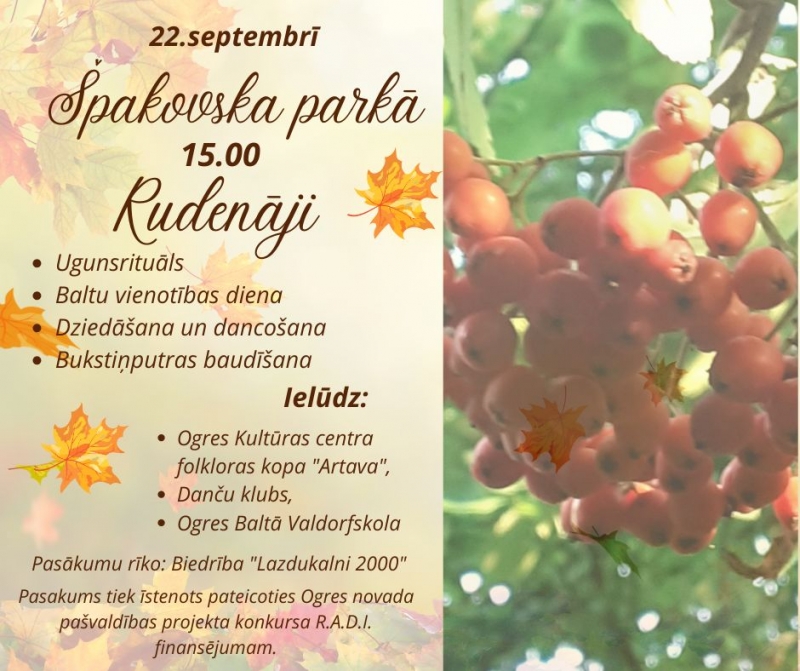 Rudenāji Špakovska parkā 22.09.2024.