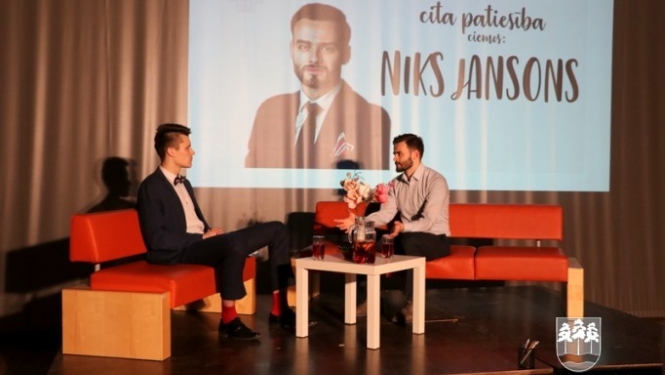Niks Jansons iedvesmo novada jauniešus sasniegt savus sapņus