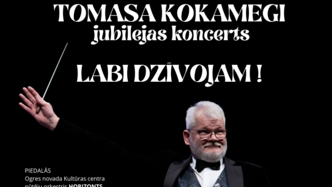 Tomasa Kokamegi jubilejas koncerts LABI DZĪVOJAM! Ogrē 14.07.2024.