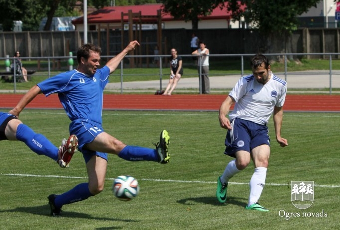 FK "Ogre" ar uzvaru sāk cīņu par Latvijas Kausu