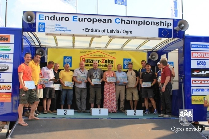 Noslēdzies Eiropas enduro čempionāts 2012