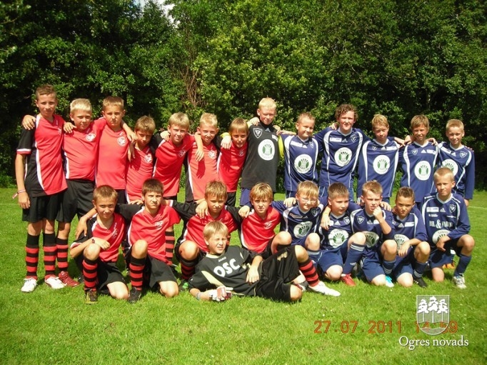 Ogres jaunie futbolisti piedalās turnīrā Dānijā