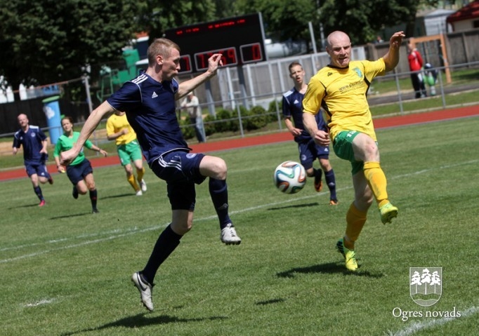 FK "Ogre" izcīna ceturto uzvaru
