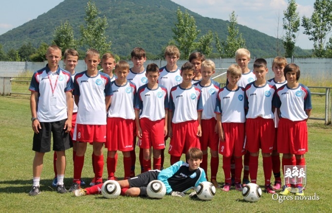 Ogres jaunajiem futbolistiem 2. vieta "Fragaria cup" turnīrā Slovākijā