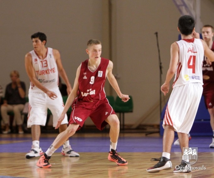 Latvija-Turcija U16 čempionāts