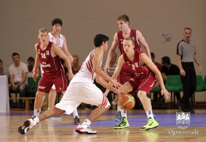 Latvija-Turcija U16 čempionāts