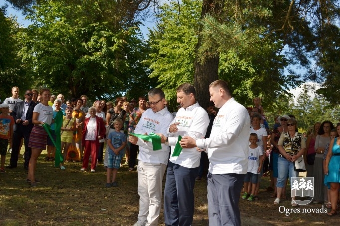 Ogrē atklāts Veselības maršruts - pirmais Latvijā