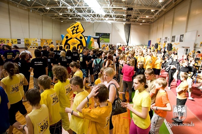 ZZ Čempionāta pusfinālā Ogrē sacenšas vairāk nekā 900 skolēnu