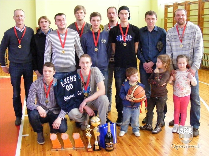 Finišējis Ogres novada 2012. gada basketbola čempionāts
