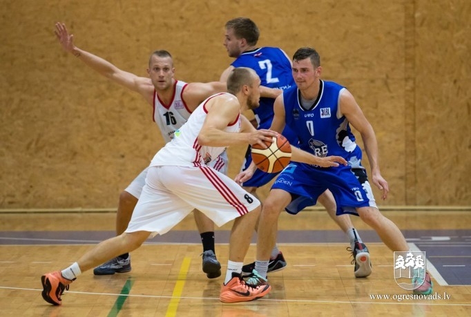 Ogres novada basketbola izlase spēles Latvijas Olimpiādē