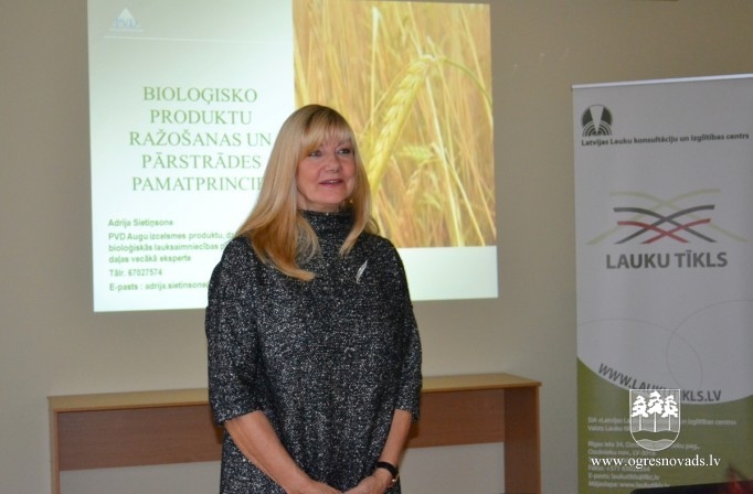Bioloģiskā lauksaimniecība - svarīgs Ogres novada attīstības virziens