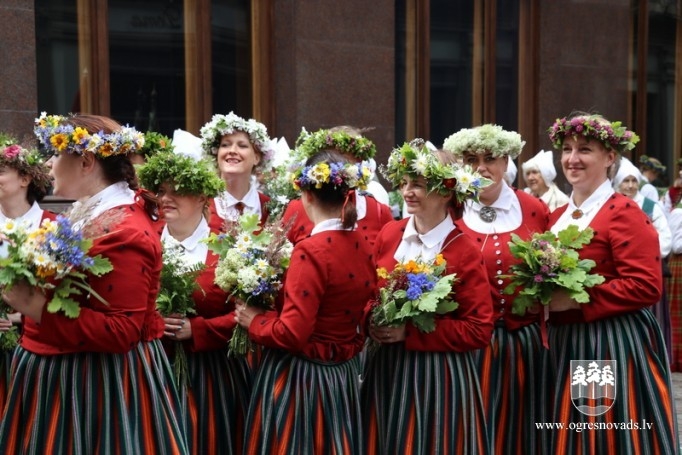 Dziesmu un deju svētkos piedalās 1097 dalībnieki no Ogres novada
