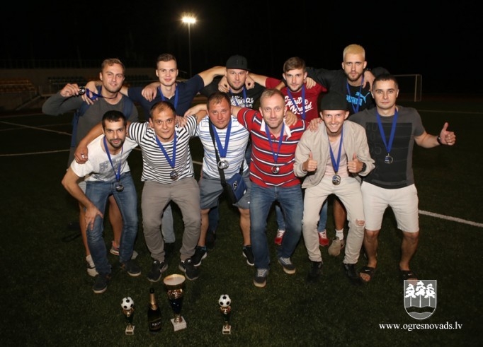 Futbola čempionāta laureātes – “OCSK”, “Deppo” un “Streka”