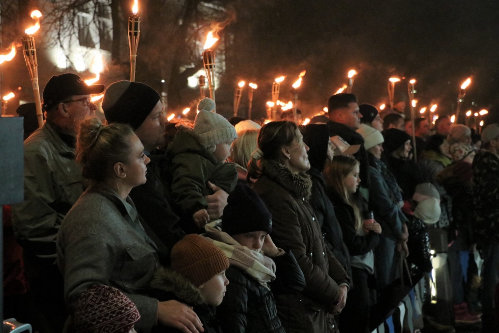 Lāčplēša dienā ogrēnieši godina savas tautas varoņus un Ukrainas aizstāvjus