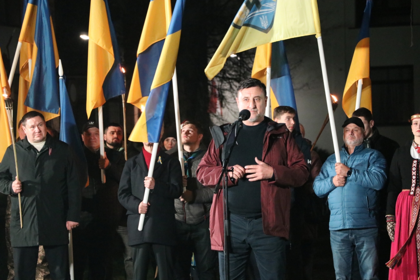 Lāčplēša dienā ogrēnieši godina savas tautas varoņus un Ukrainas aizstāvjus