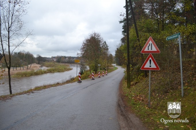 Nogruvums J.Čakstes prospektā