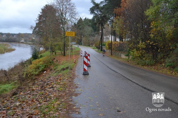 Nogruvums J.Čakstes prospektā