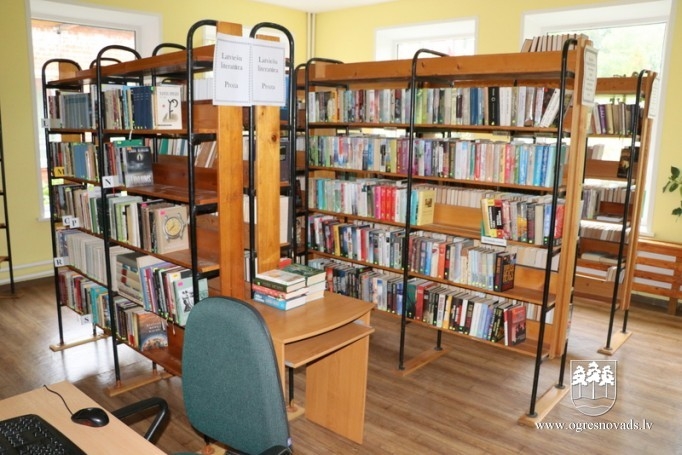 Iedzīvotāji novada pagastos aktīvi apmeklē bibliotēkas
