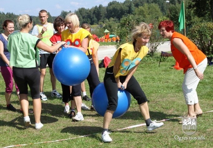 Skolotāju sporta svētki Madlienā
