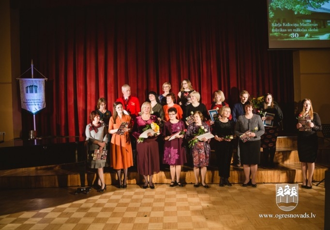 Madlienas mūzikas un mākslas skola atzīmē 30 gadu jubileju