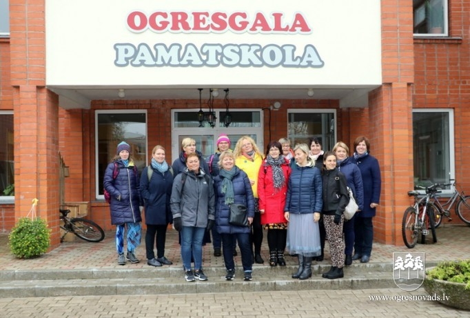 Ogresgala pamatskolā viesojas kolēģi no Islandes un Igaunijas