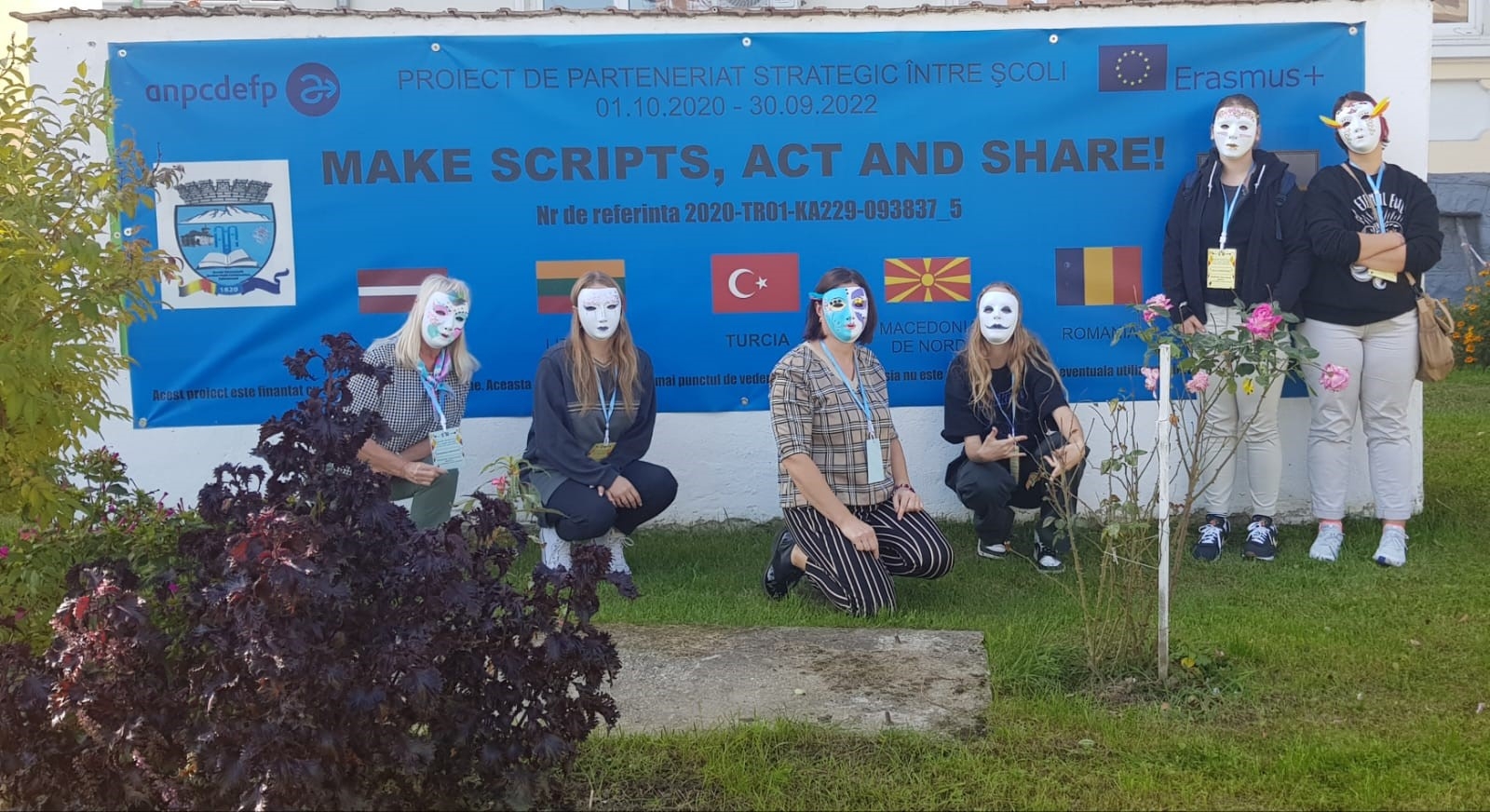 Ogres Valsts ģimnāzijas skolēni un skolotāji piedalās Erasmus + projektā Rumānijā