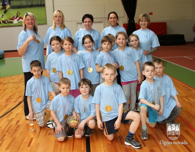 Ogres novada pirmsskolas izglītības iestāžu audzēkņu sporta svētki