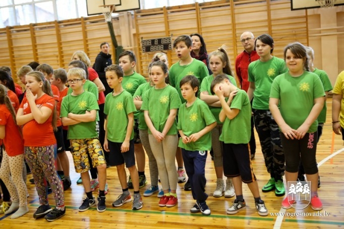 Noskaidroti Ogres novada sportiskākie ceturtklasnieki
