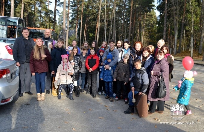 Bērni no Ukrainas Ogrē pavadīja brīnišķīgu nedēļu