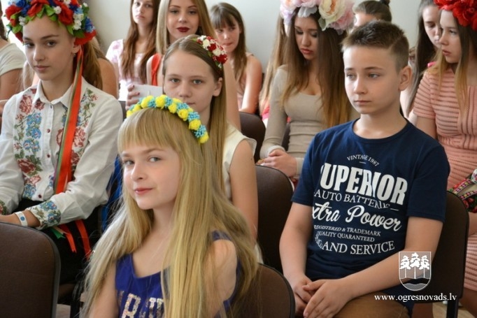 Pašvaldībā viesojas “Ogres ritmos” dalībnieki no Ukrainas