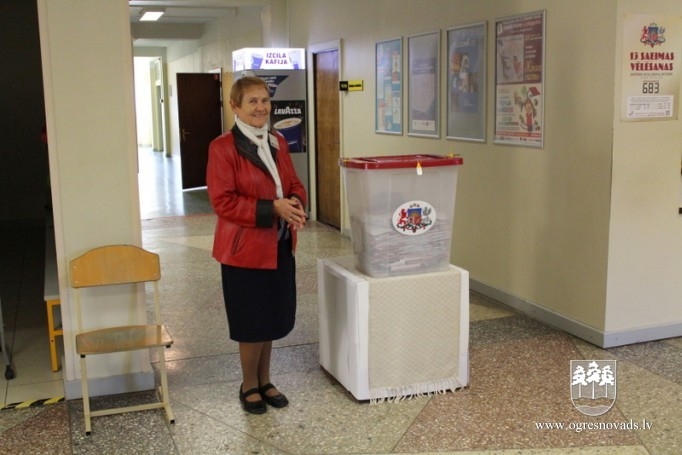 Līdz plkst.16.00 Ogres novadā nobalsojuši 11900 vēlētāji