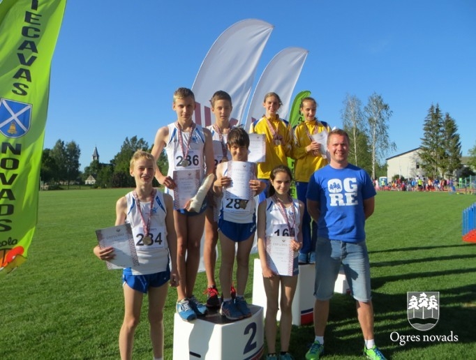 Vieglatlētiem piecas medaļas Latvijas čempionātā