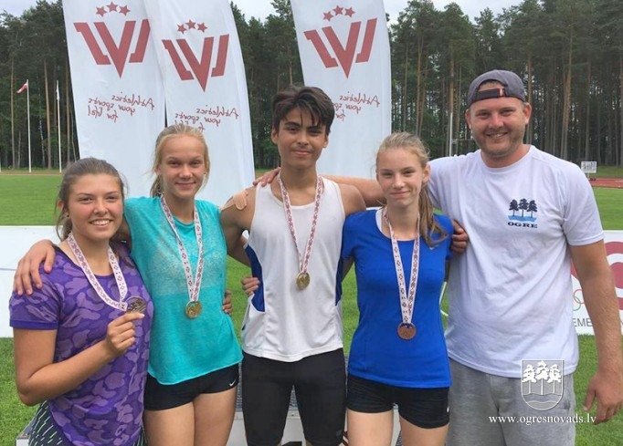 Ogres NSC vieglatlētiem panākumi Latvijas čempionātā
