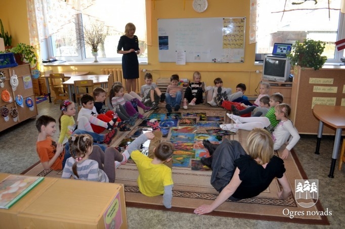 Bērnudārzā "Zelta sietiņš" viesojas kolēģi no Čehijas