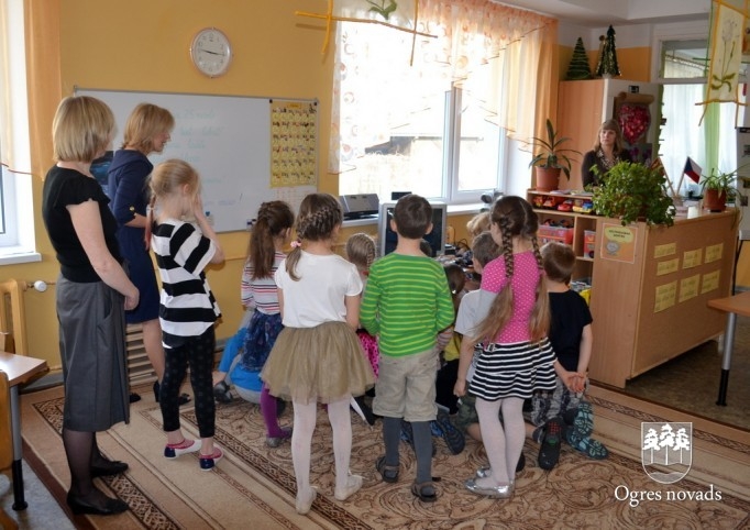 Bērnudārzā "Zelta sietiņš" viesojas kolēģi no Čehijas
