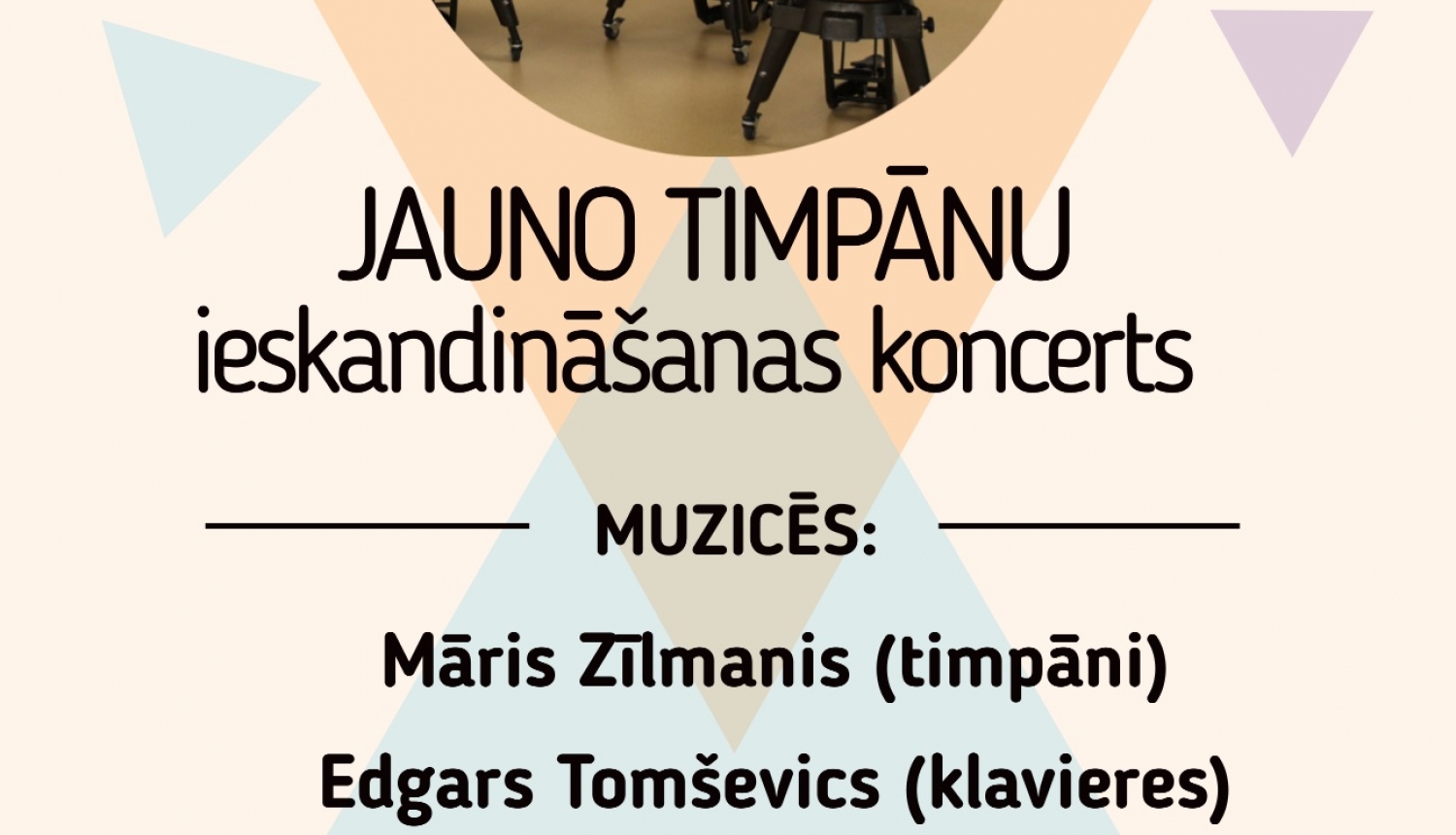 Timpānu ieskandināšanas koncerts Ogres Mūzikas un mākslas skolā