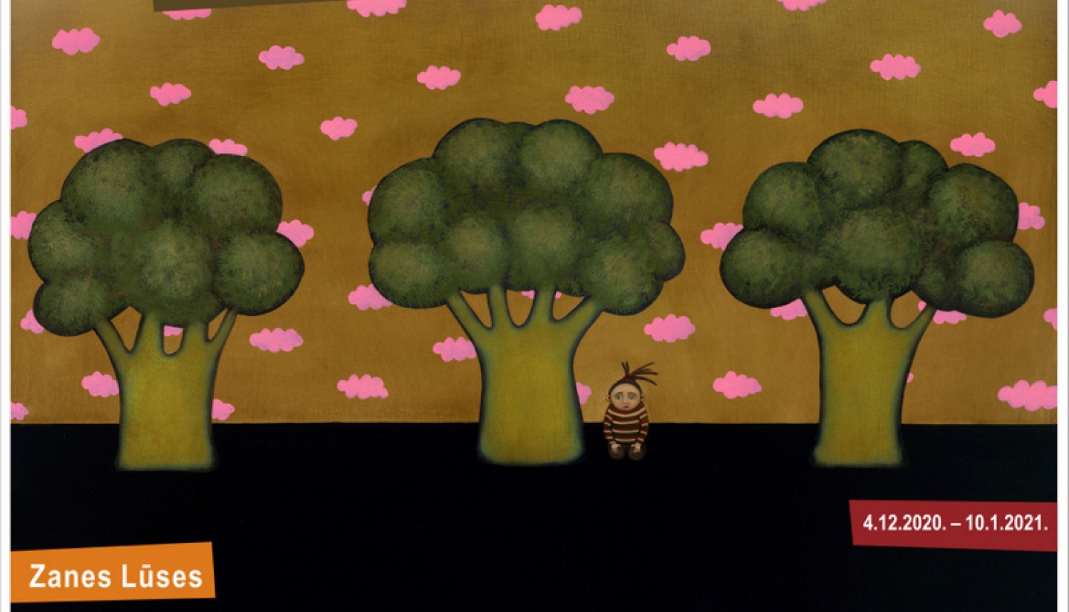 Gleznotājas Zanes Lūses personālizstāde „Stāsti ar laimīgām beigām”