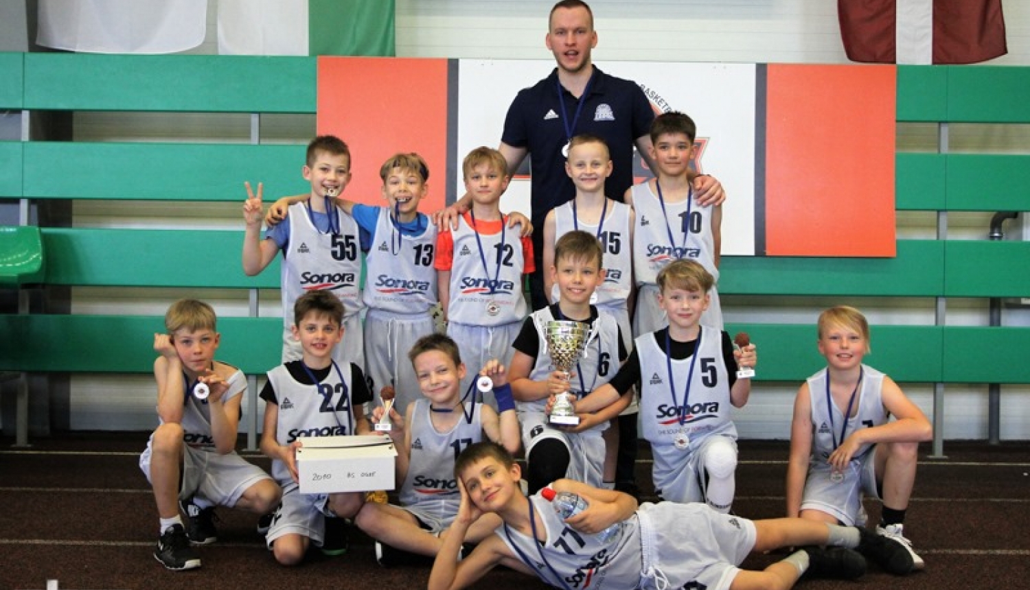 Ogres Basketbola skolas audzēkņiem 2. vieta starptautiskā turnīrā Mārupē