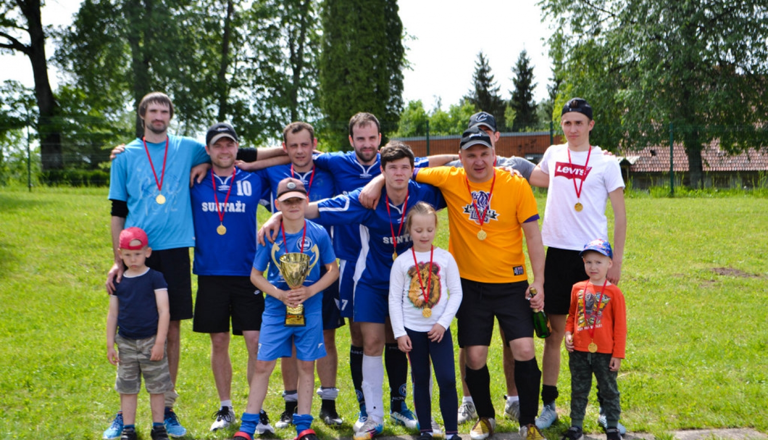 Madlienas futbola kausā 2019 uzvar komanda no Suntažiem